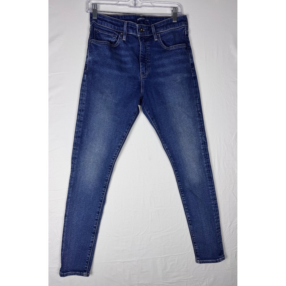 Levi's Made & Crafted 721 High Rise Skinny Jeans Womens 30x30 Blue Premium Denim
